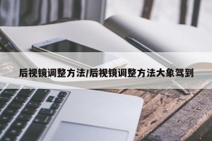 后视镜调整方法/后视镜调整方法大象驾到