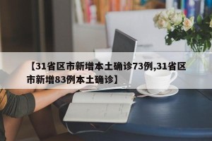 【31省区市新增本土确诊73例,31省区市新增83例本土确诊】